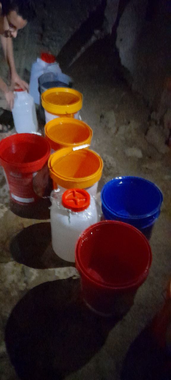 تشنگی طولانی در روستای پر جمعیت زعفران علیا