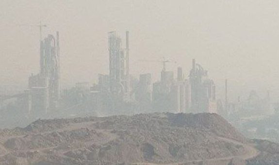 آلودگی کارخانه سیمان تهران بالاتر از حد استاندارد است
