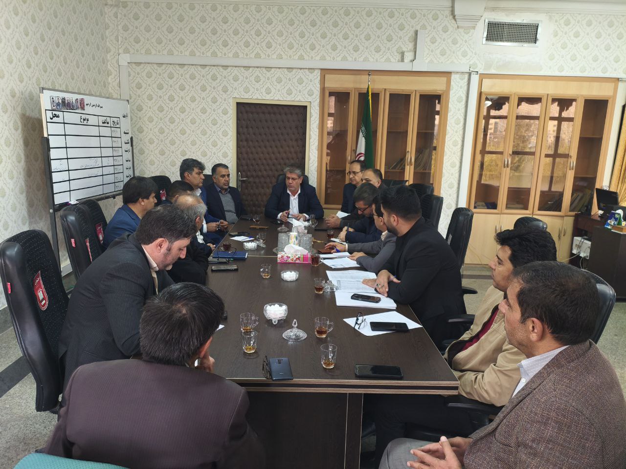 جلسه پایش آرد و نان اسلام‌آبادغرب برگزار شد